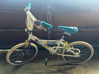 20 Inch Girl’s Bike with Helmet $41