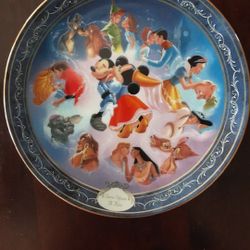 Disney plate Bradford Exchange