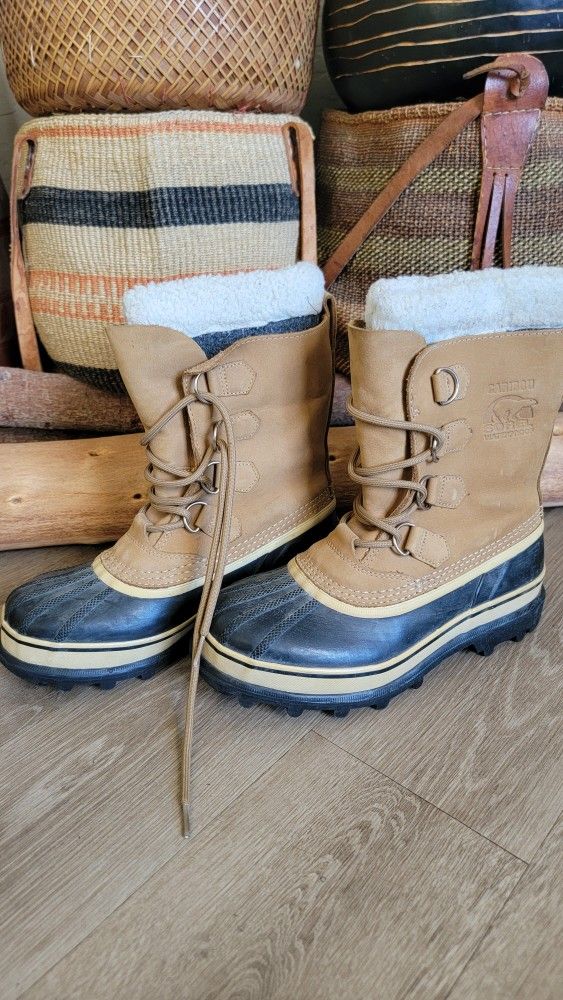 Sorel Caribou Womens Winter Snow Boots Waterproof