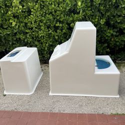 Fiberglass Boat Center Console Leaning Post Combo