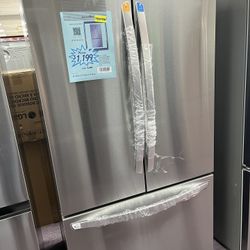 Refrigerator, 36” French Door Refrigerator Free Delivery With Warranty 