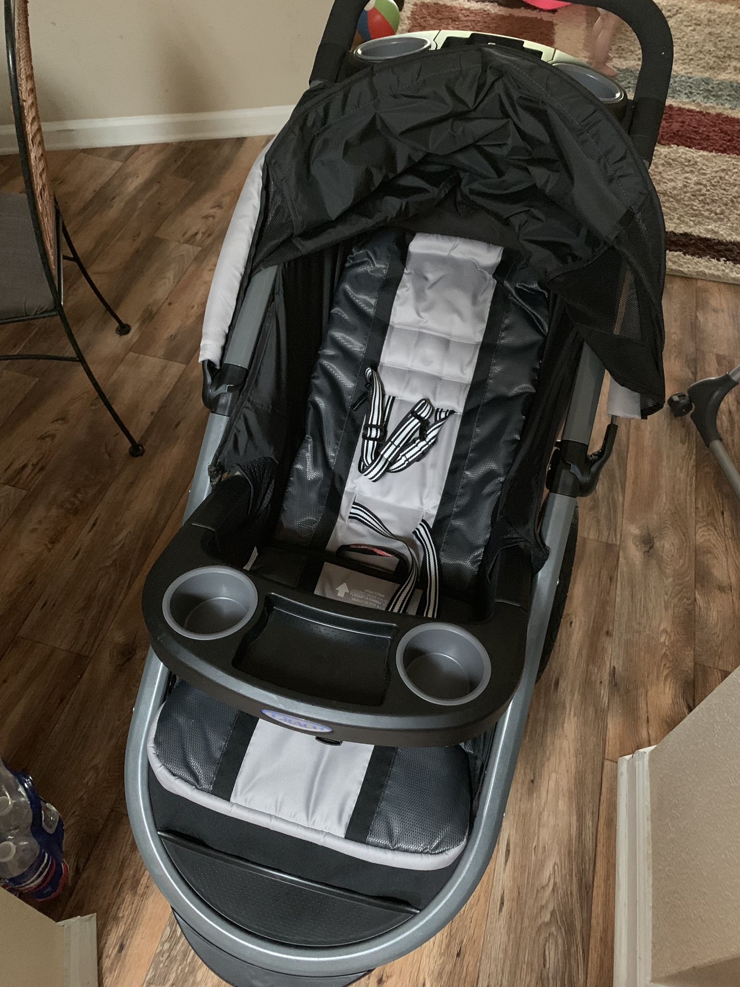 All for $60 Graco running stroller and car seat