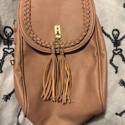 ivy london brown/pink bag