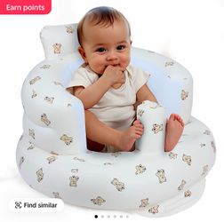 Inflatable baby seat