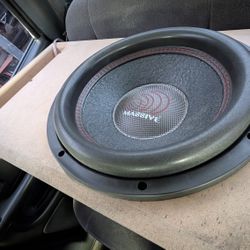 Massive Audio Summo XL 12 Inch 4 Ohm With Custom Enclosure 