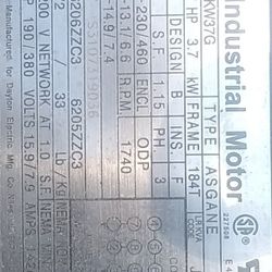 Industrial Electric Motor