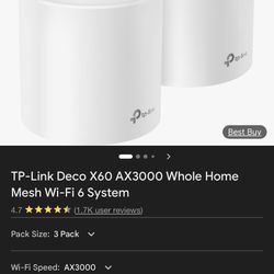TP-Link Deco X60 AX3000