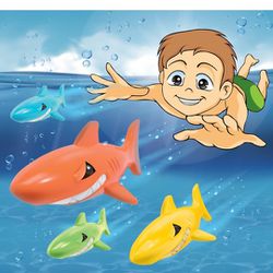 Splash Buddies Catch The Shark Pool Diving Game, Pool Toys for Kids, Throwing Dive, Torpedo Shark, Ideal Gift for Kids Ages 6 and Up