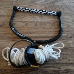 Water Ski Handle And Rope 