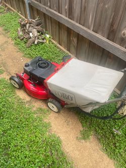 Toro lawnmower runs and cuts but needs some work