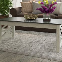 Farmhouse Coffee Table Soild Wood New 