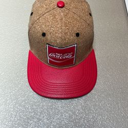 Coca Cola Leather Cap