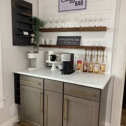 Coffee bar/ Wine Racks