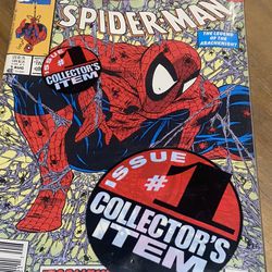 Sealed No 1 Issue Spider-Man Comic 