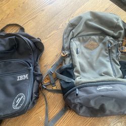 Quechua NH500 Adult Hiking 30L Backpack Unisex And IBM Black Backpack $30 For Both