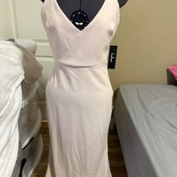 New Lulus Pink Dress Gown