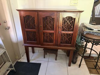 Antique Wine Cabinet