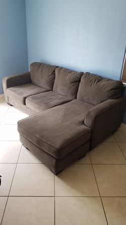 Charcoal chase couch
