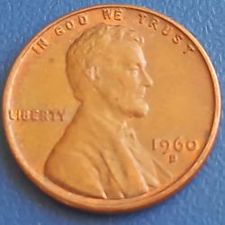 Rare 1960 Error Penny 