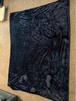 Big blue blanket for sale