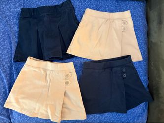 Girls School Uniform Skirts (Skorts) - Size 3T - $10 or best offer