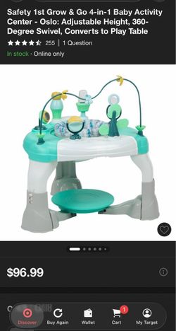 Safety 1st Grow & Go 4-in-1 Baby Activity