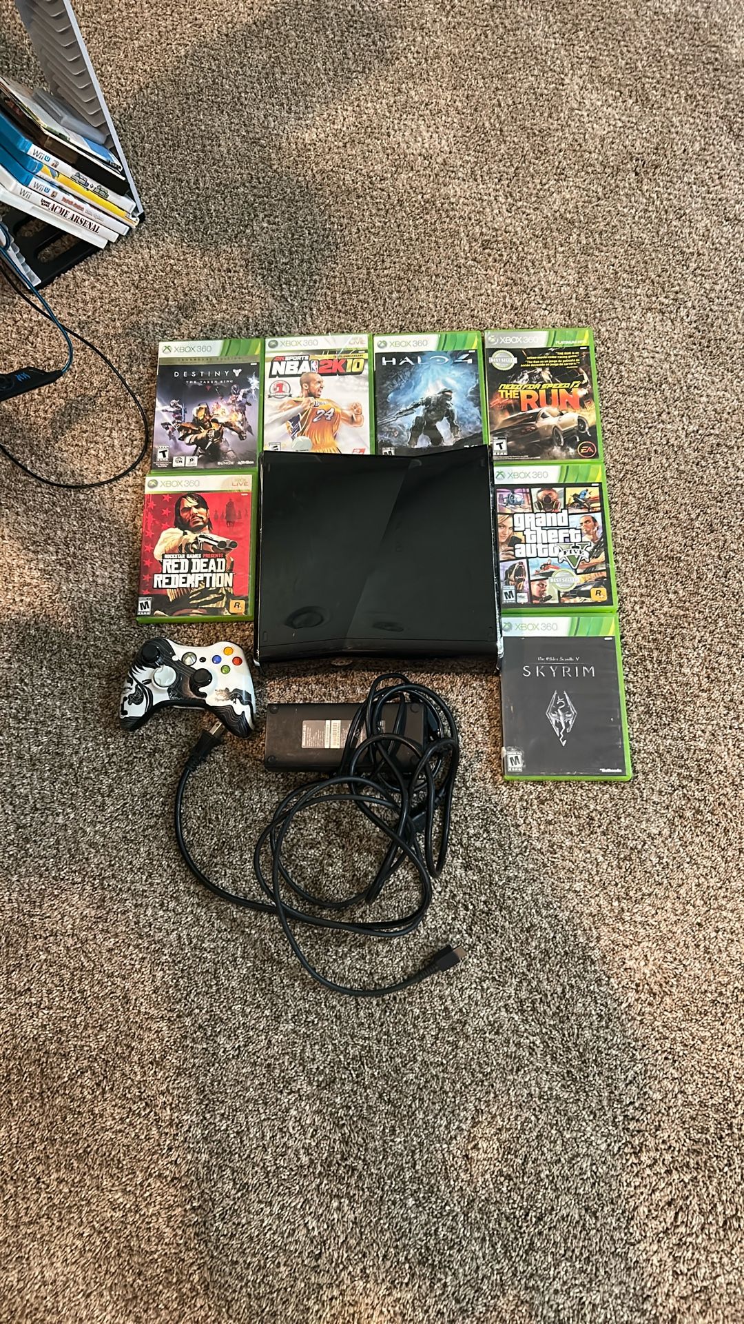 Xbox 360 With Accessories