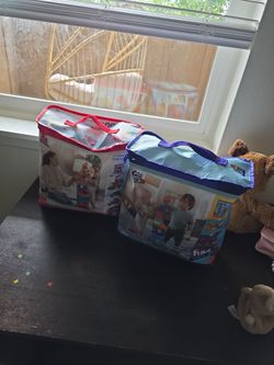 2 bags of blocks