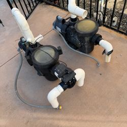 2 Jandy Pool Spa Stealth Pumps