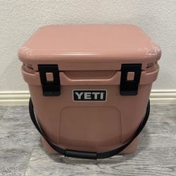 New Yeti Roadie 24 Sandstone Pink Hard Cooler