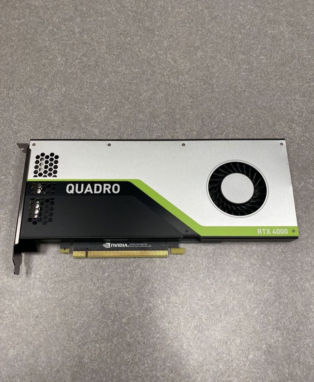 NVIDIA QUADRO RTX4000 Video Card (GPU)