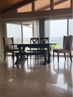 Dining Table and Matching Credenza