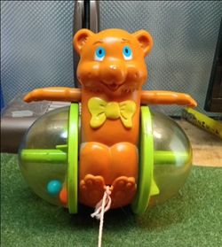 Fisher Price Bob Along Bear kids pull toy (23)