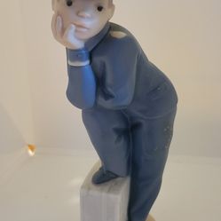 Vintage Pilot Figurine 