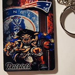 New England Patriots Keychain 