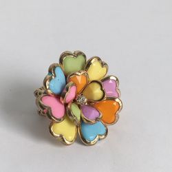 Beautiful Multicolor ladies Stretch Ring Size 6 - 12