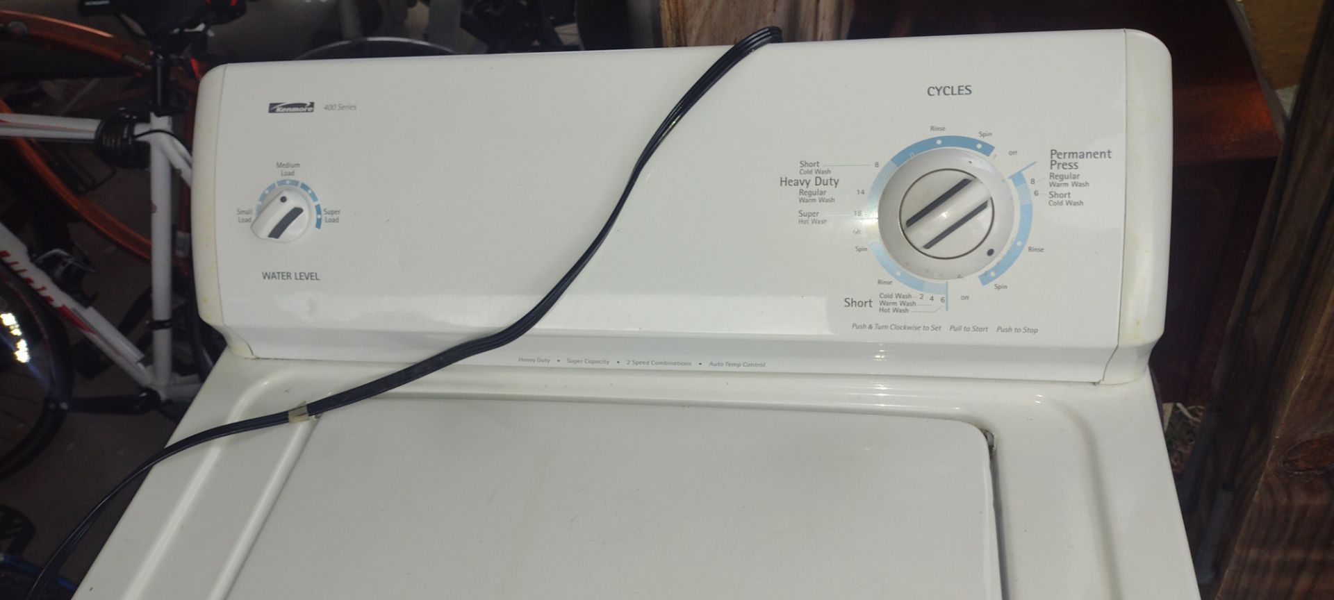 Kenmore washer and dryer set