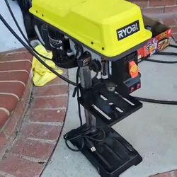 RYOBI 10 in. 5 Speed Drill Press with EXACTLINE Laser Alignment System