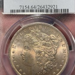 1884-O PCGS MS64 GRADED TONED MORGAN SILVER DOLLAR! VAM 10 TOP 50 Micro O/O !! 