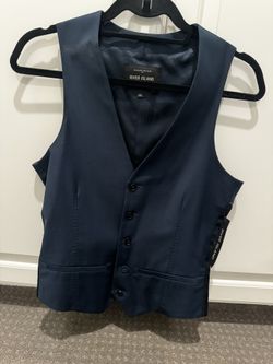 Men’s Vest In Navy XS