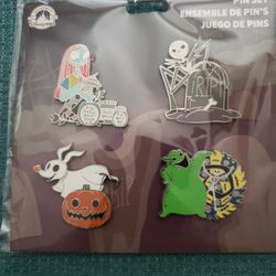 Nightmare Before Christmas DISNEY pin Set