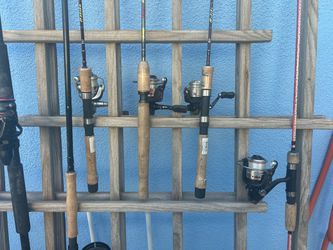 Fishing rods with reels
