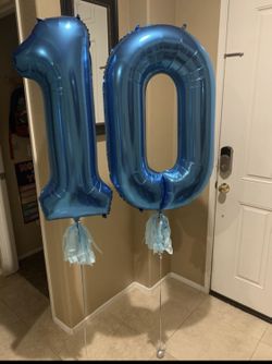 Large foil number 40”