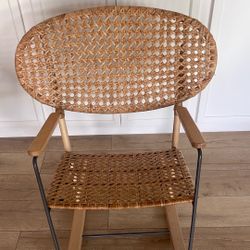 Rocking chair natural, $30 OBO