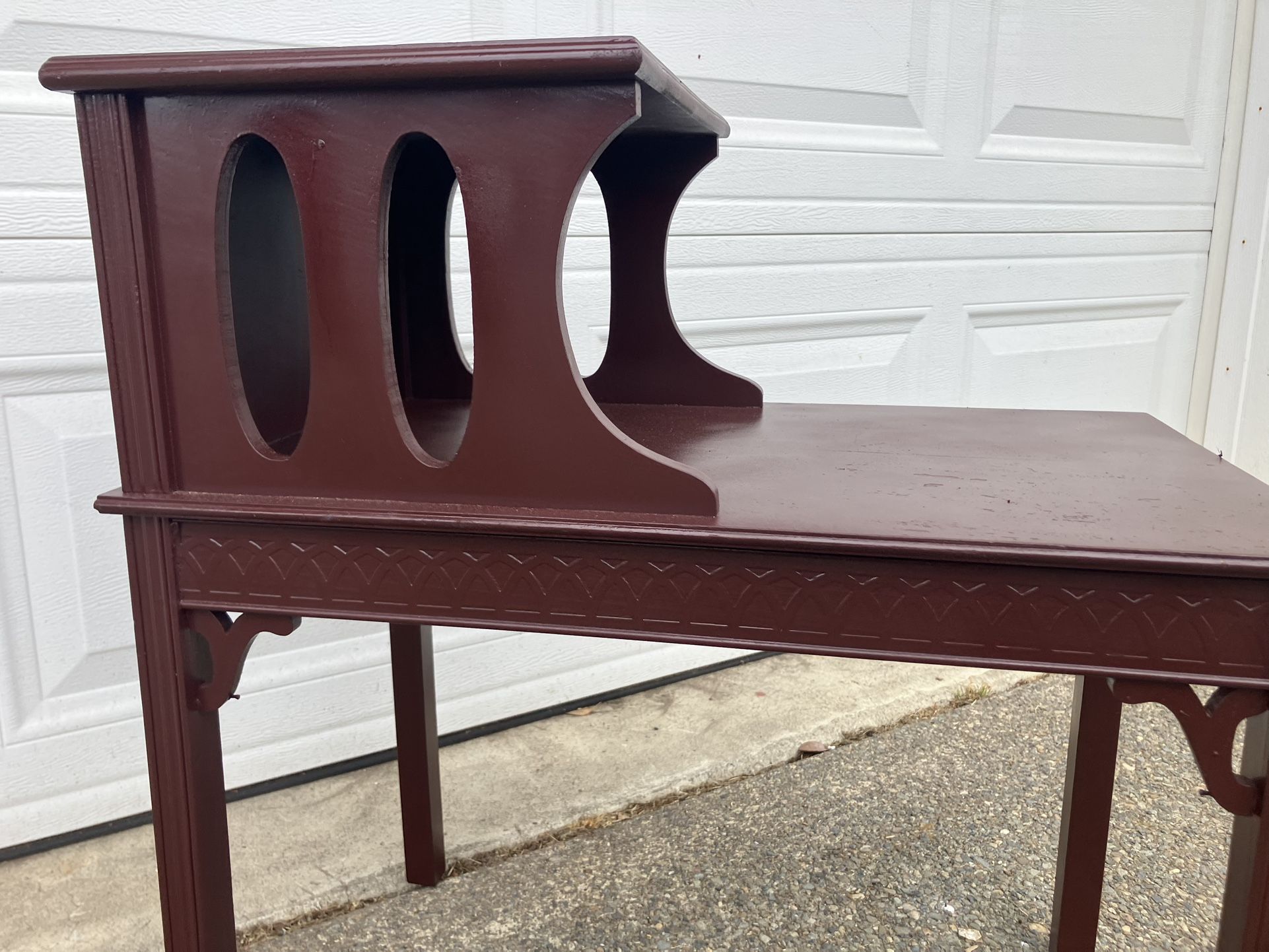 End table vintage
