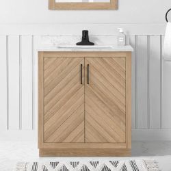 Brand new 30" Huckleberry vanity from Glacier Bay