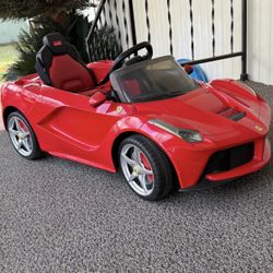 La Ferrari 12v Ride On Toy Power Wheels 