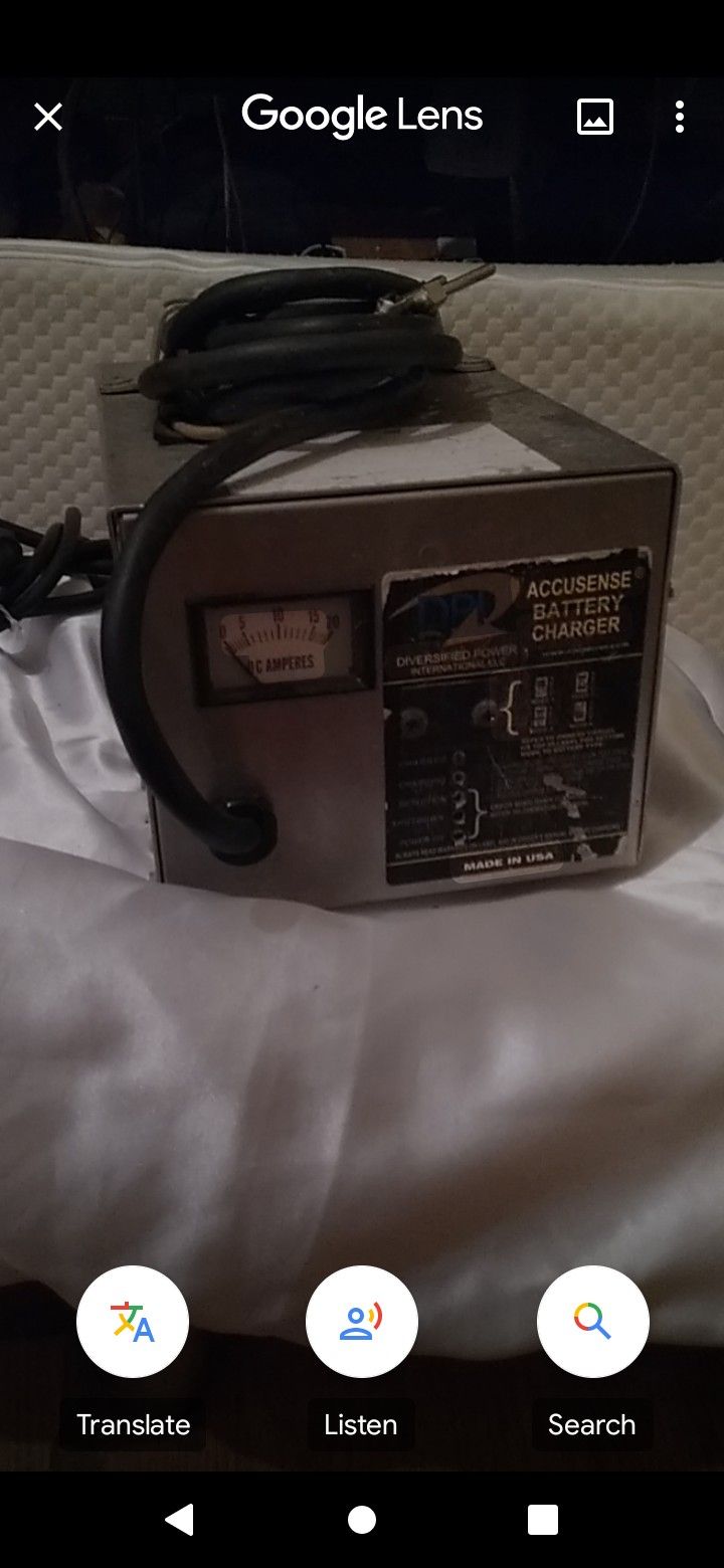 Accusense Battery Charger.