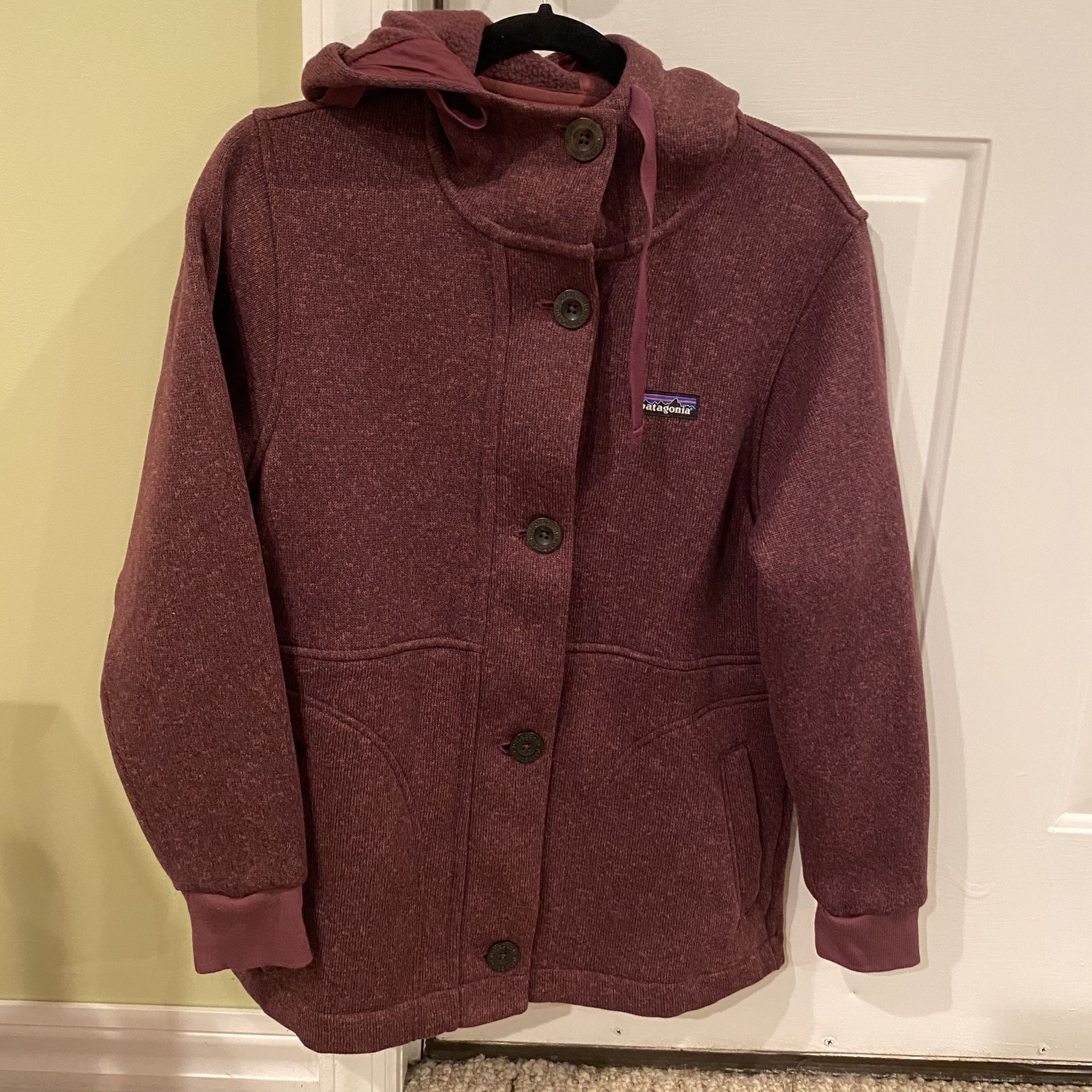 Patagonia women's better sweater coat (small)
