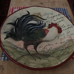 Rooster Platter